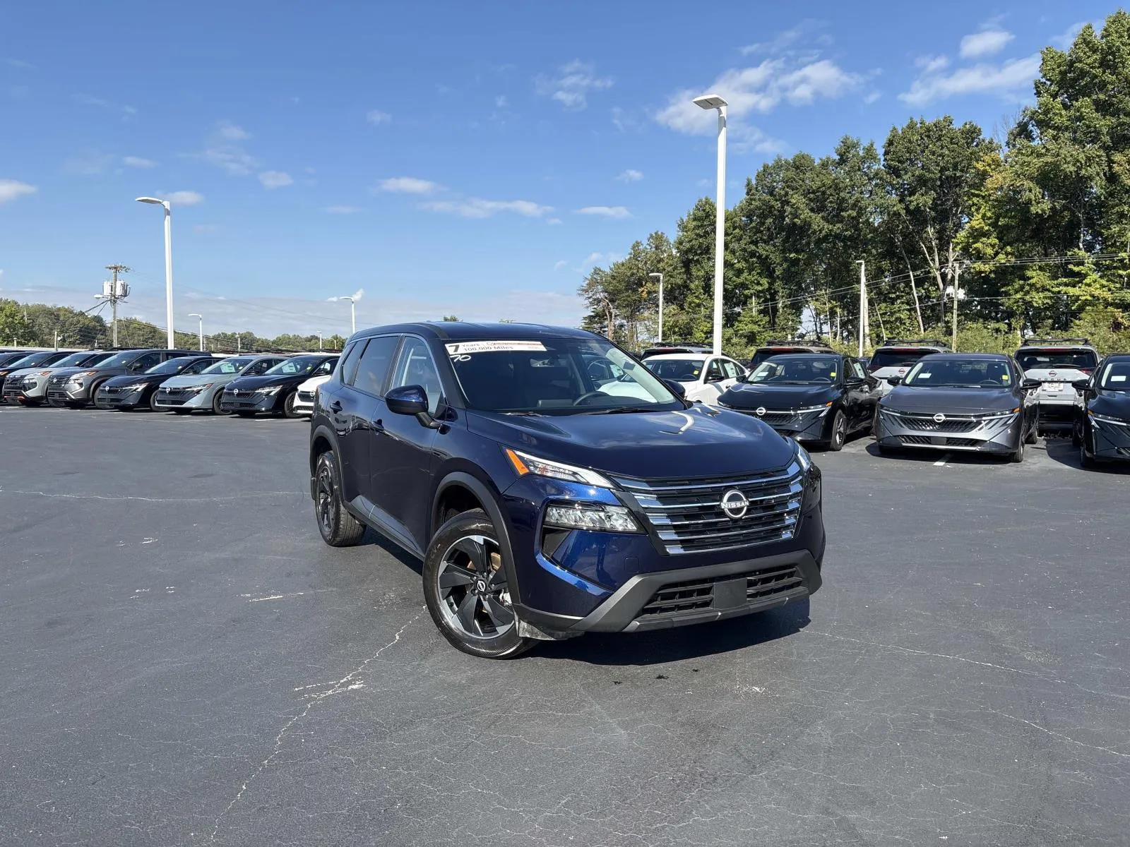 Blue 2025 Nissan Rogue SV for sale in Morristown, TN