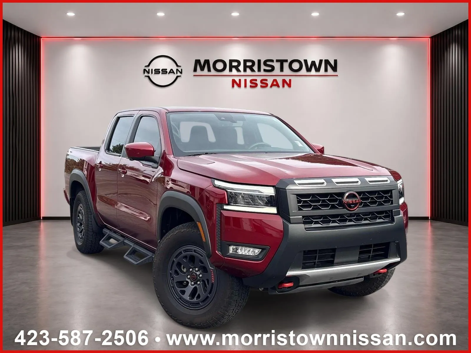Red 2025 Nissan Frontier PRO-4X for sale in Morristown, TN