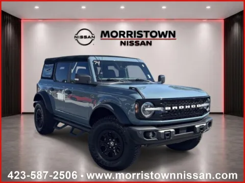 Blue 2023 Ford Bronco Wildtrak for sale in Morristown, TN