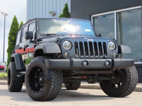 Black 2014 Jeep Wrangler Unlimited Sport for sale in Richmond, KY