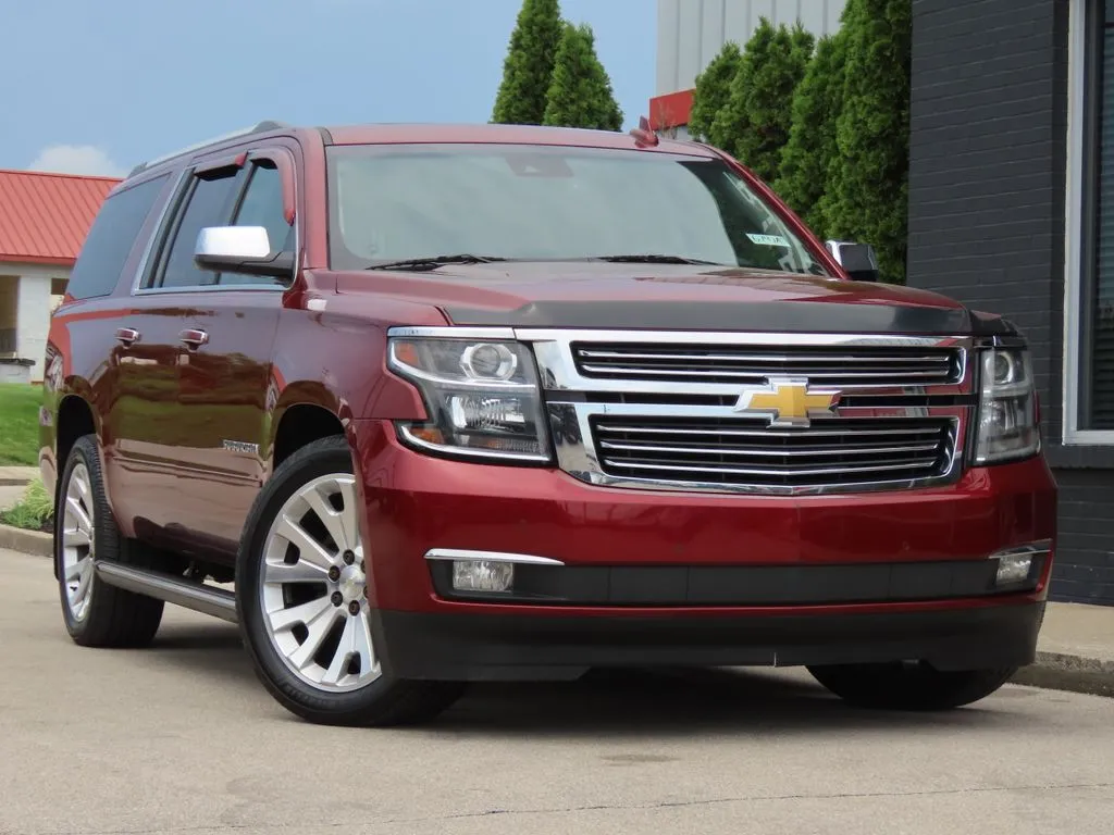 Red 2017 Chevrolet Suburban Premier for sale in Richmond, KY