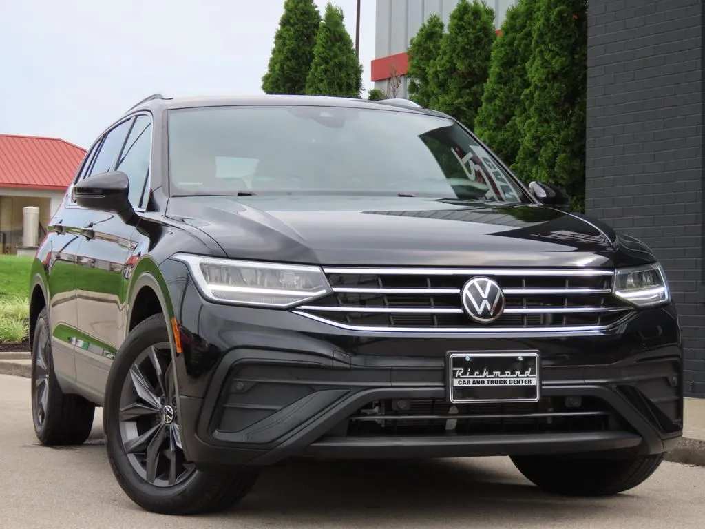 Black 2023 Volkswagen Tiguan 2.0T SE for sale in Richmond, KY