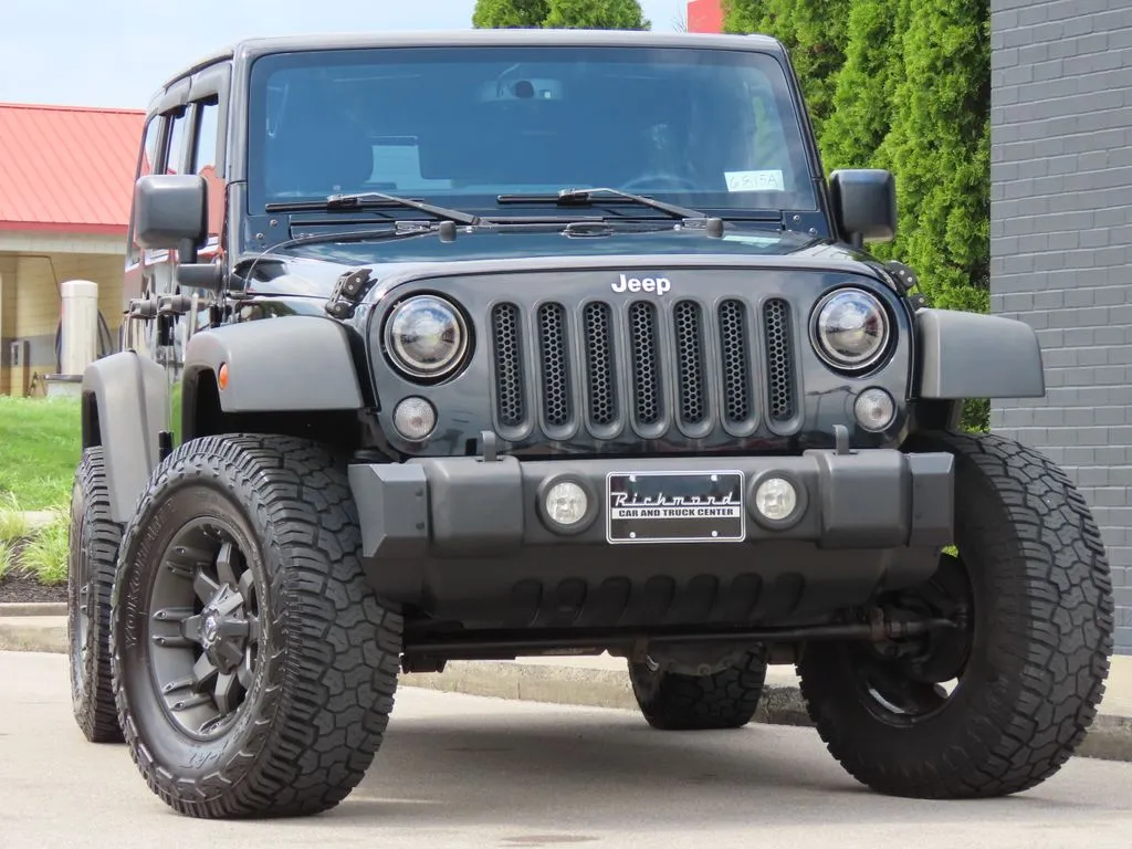 Black 2016 Jeep Wrangler Unlimited Sport for sale in Richmond, KY