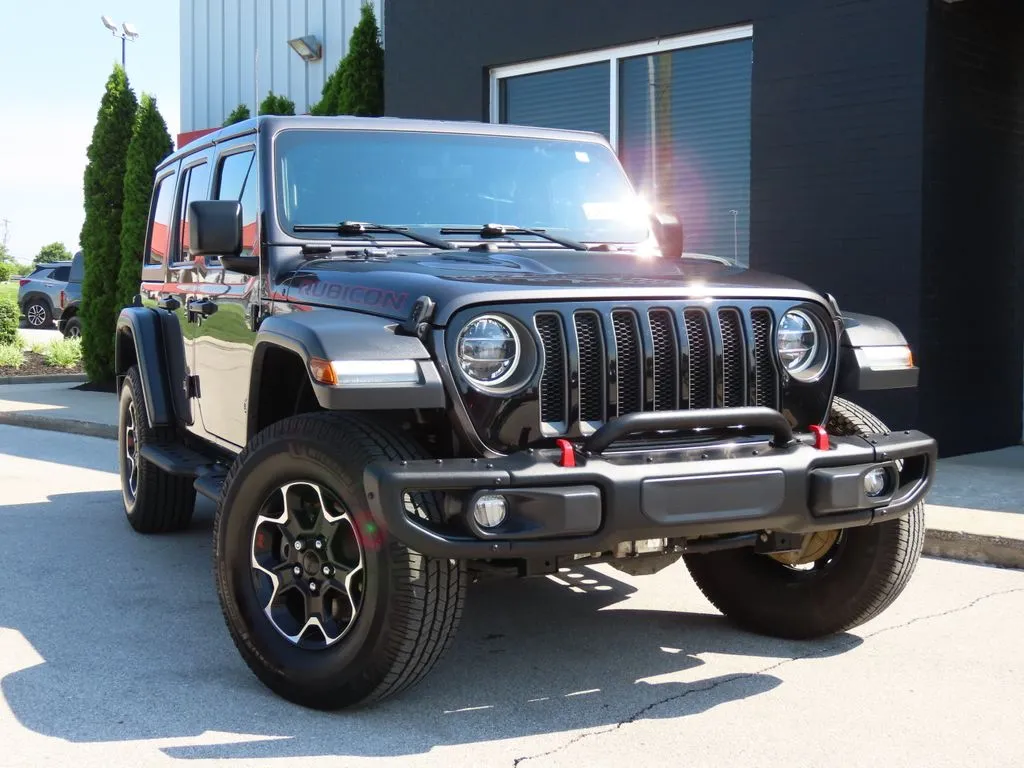 Gray 2020 Jeep Wrangler Unlimited Rubicon for sale in Richmond, KY