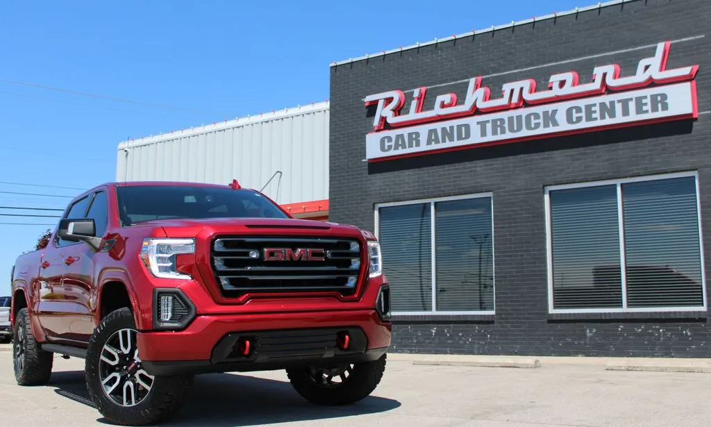 Red 2021 GMC Sierra 1500 AT4 for sale in Richmond, KY