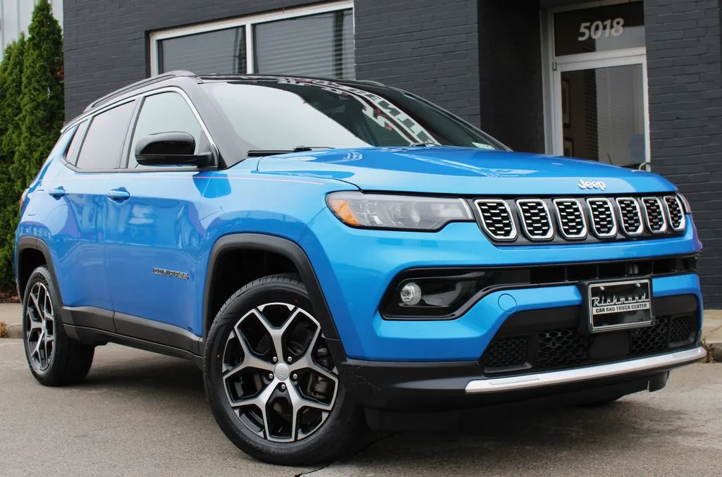 Blue 2024 Jeep Compass Limited for sale in Richmond, KY