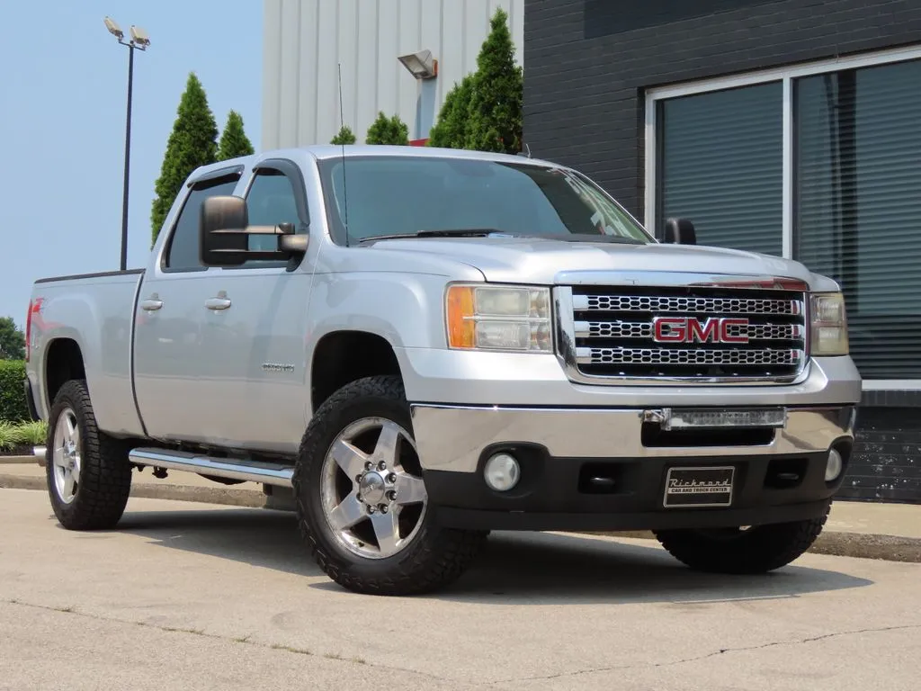 Silver 2012 GMC Sierra 2500HD SLT for sale in Richmond, KY