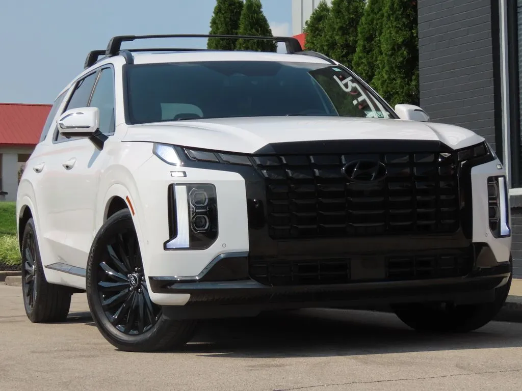 White 2025 Hyundai Palisade Calligraphy Night Edition for sale in Richmond, KY