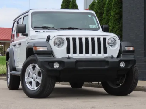 White 2021 Jeep Wrangler Unlimited Sport S for sale in Richmond, KY