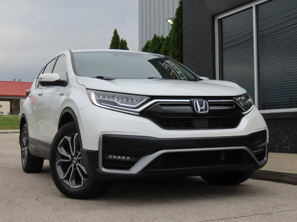 White 2021 Honda CR-V Hybrid EX-L for sale in Richmond, KY