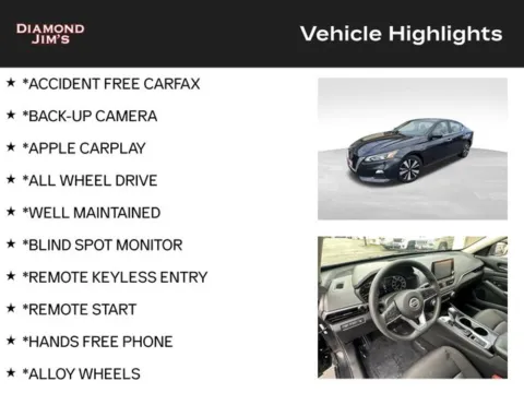 More photos of 2021 Nissan Altima 2.5 SV at Diamond Jim's West Allis, WI