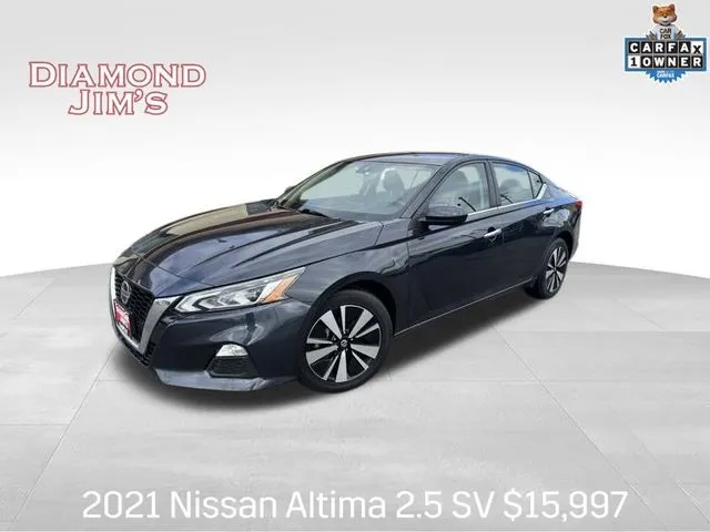Blue 2021 Nissan Altima 2.5 SV for sale in Milwaukee, WI