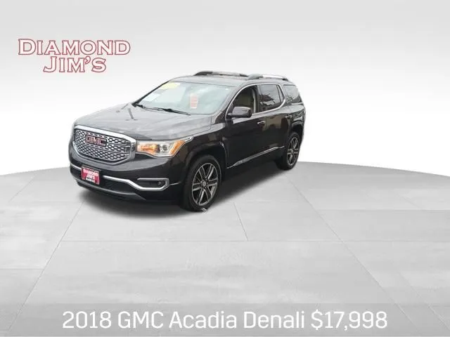 Gray 2018 GMC Acadia Denali for sale in Milwaukee, WI