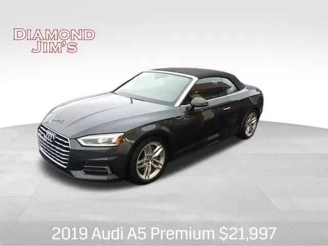 Black 2019 Audi A5 2.0T Premium for sale in Milwaukee, WI