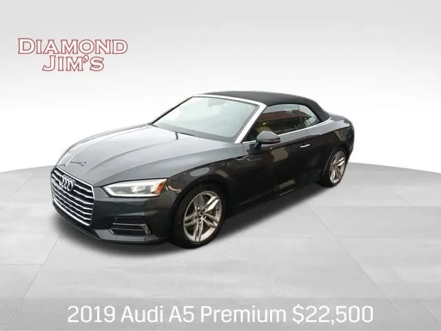 Black 2019 Audi A5 2.0T Premium for sale in Milwaukee, WI