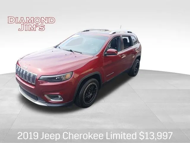 Red 2019 Jeep Cherokee Limited for sale in Milwaukee, WI