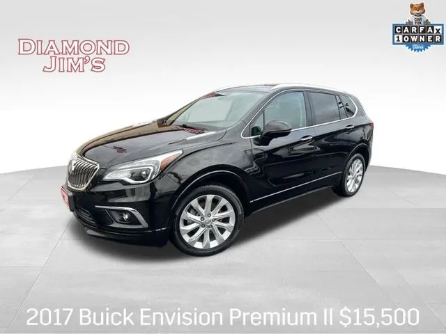 Black 2017 Buick Envision Premium II for sale in Milwaukee, WI