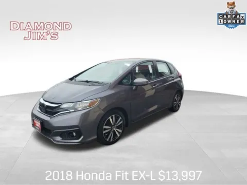 Gray 2018 Honda Fit EX-L for sale in Milwaukee, WI