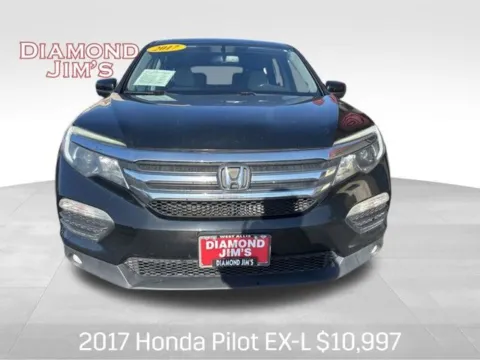 Black 2017 Honda Pilot EX-L for sale in Milwaukee, WI