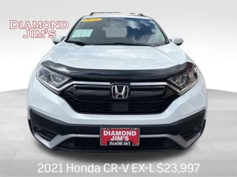 White 2021 Honda CR-V EX-L for sale in Milwaukee, WI