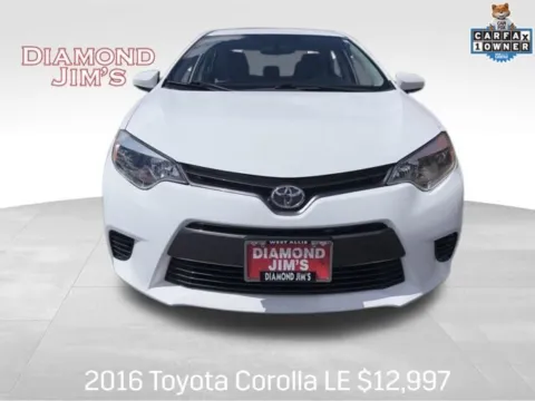 White 2016 Toyota Corolla LE for sale in Milwaukee, WI