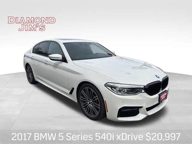2017 BMW 5 Series 540i xDrive Sedan's photo