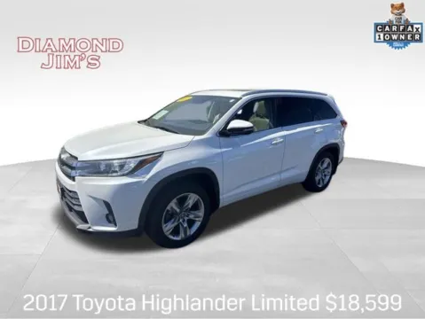 White 2017 Toyota Highlander Limited for sale in Milwaukee, WI