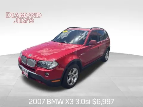 Red 2007 BMW X3 3.0si for sale in Milwaukee, WI