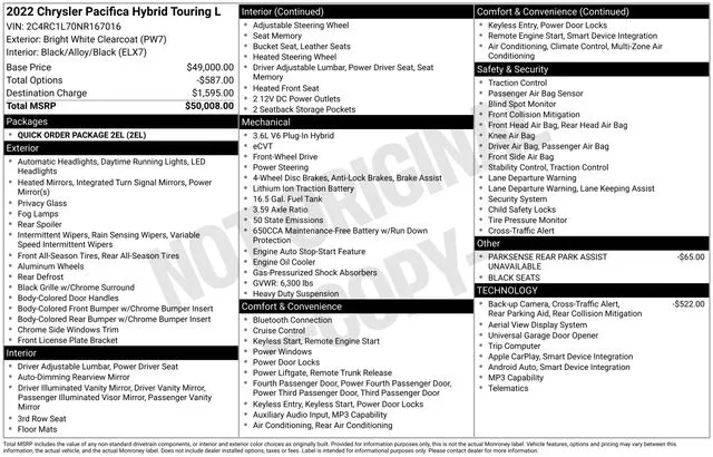 Chrysler Pacifica photo 29