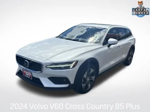 White 2024 Volvo V60 Cross Country B5 Plus for sale in Milwaukee, WI