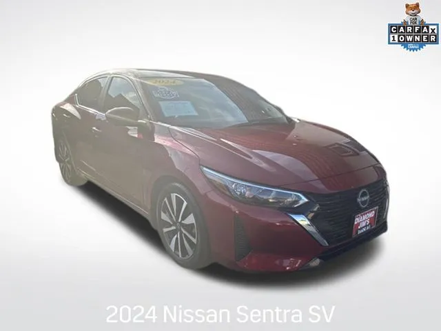 Red 2024 Nissan Sentra SV for sale in Milwaukee, WI