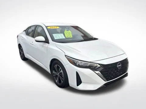 White 2025 Nissan Sentra SV for sale in Milwaukee, WI
