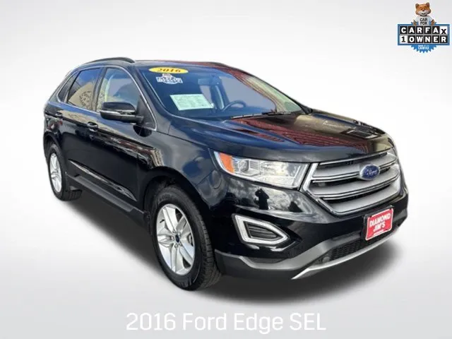 Black 2016 Ford Edge SEL for sale in Milwaukee, WI