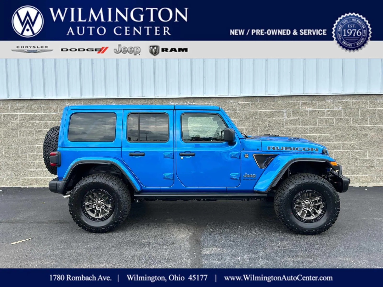 Blue 2024 Jeep Wrangler Rubicon 392 Final Edition for sale in Wilmington, OH