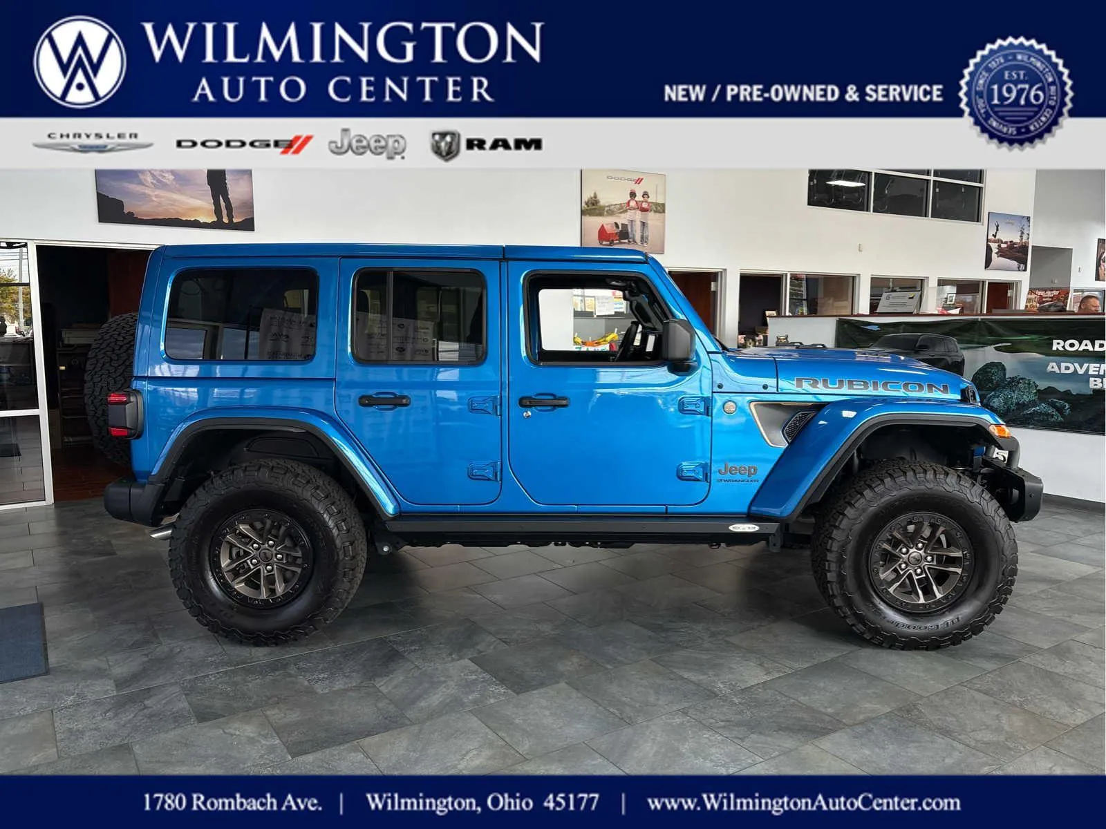 Blue 2024 Jeep Wrangler Rubicon 392 Final Edition for sale in Wilmington, OH
