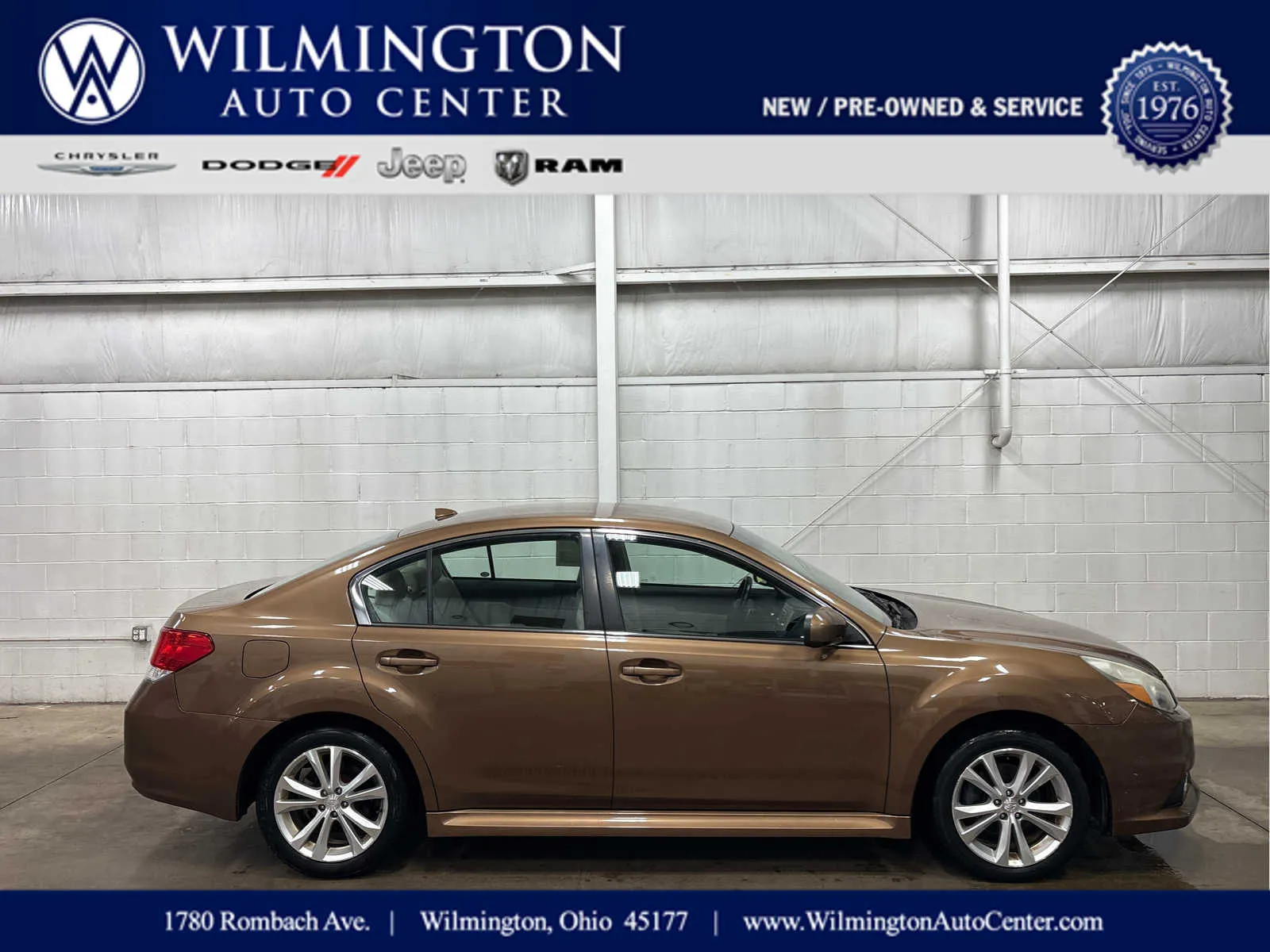 Brown 2013 Subaru Legacy 2.5i Limited for sale in Wilmington, OH