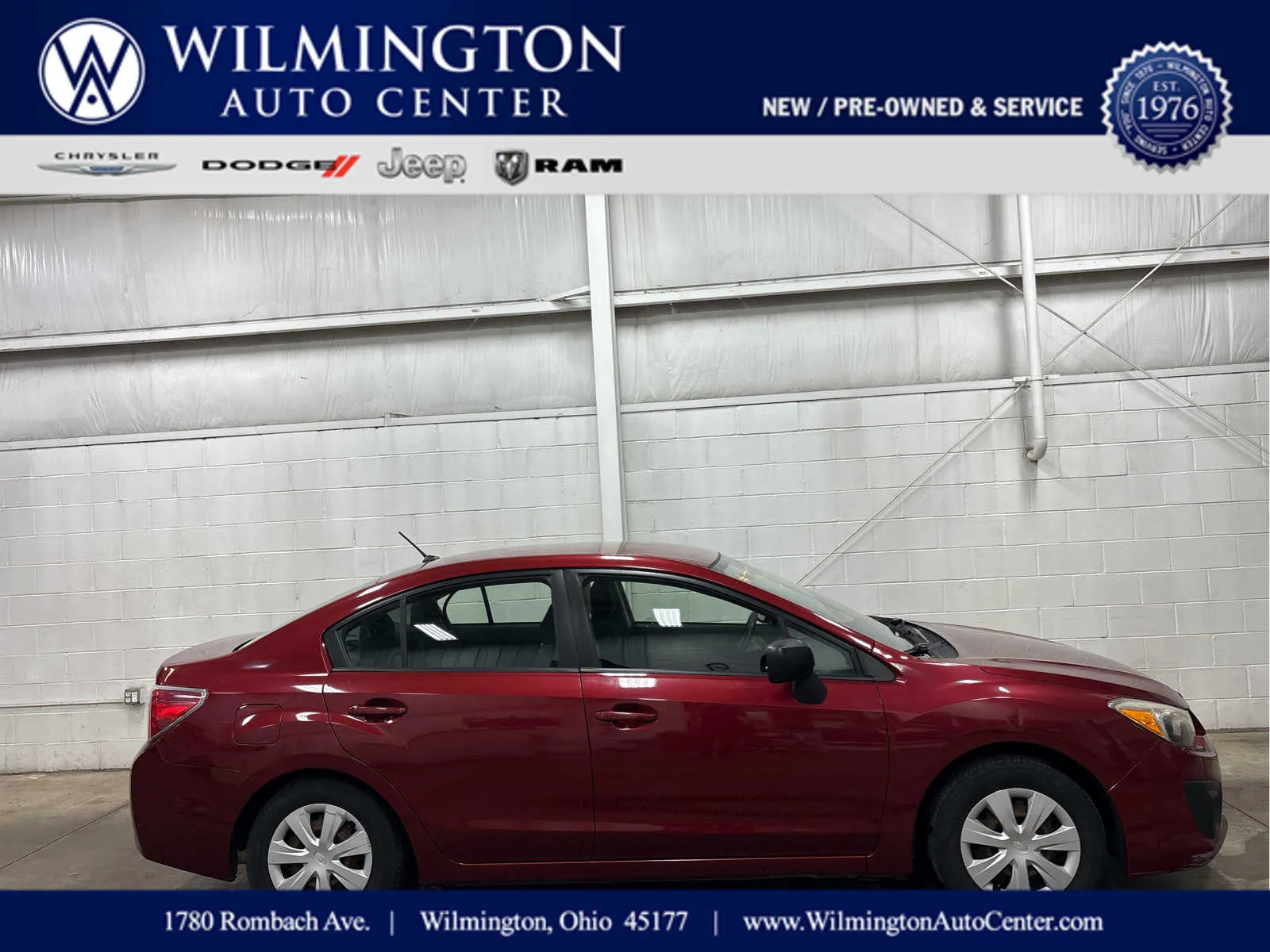 Red 2012 Subaru Impreza 2.0i for sale in Wilmington, OH