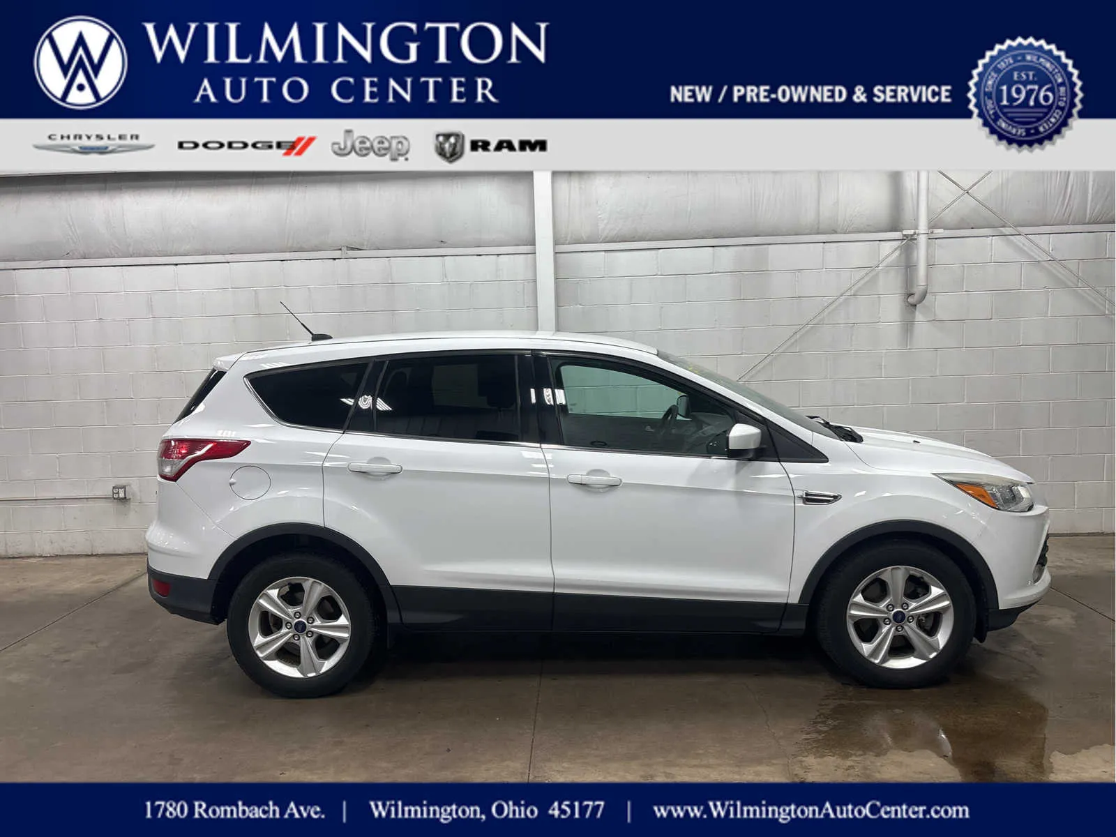 White 2015 Ford Escape SE for sale in Wilmington, OH