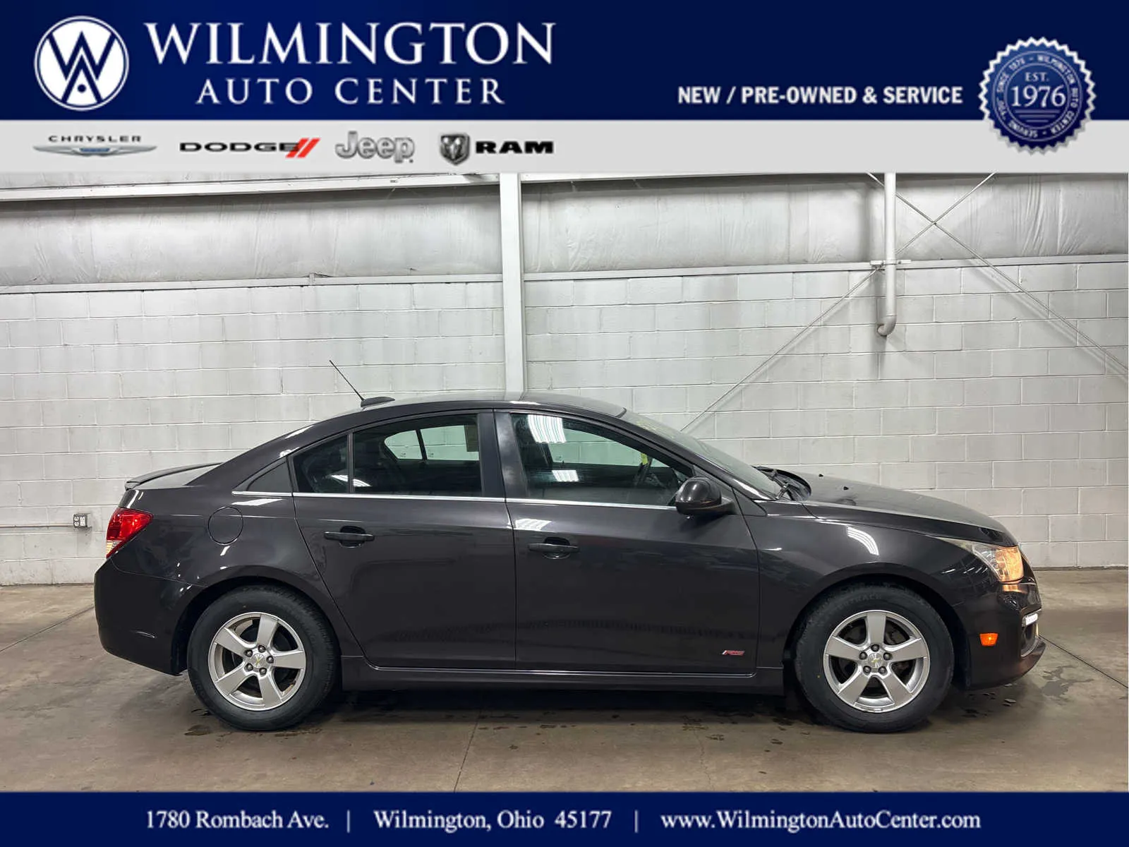 2015 Chevrolet Cruze LT for sale in Wilmington, OH