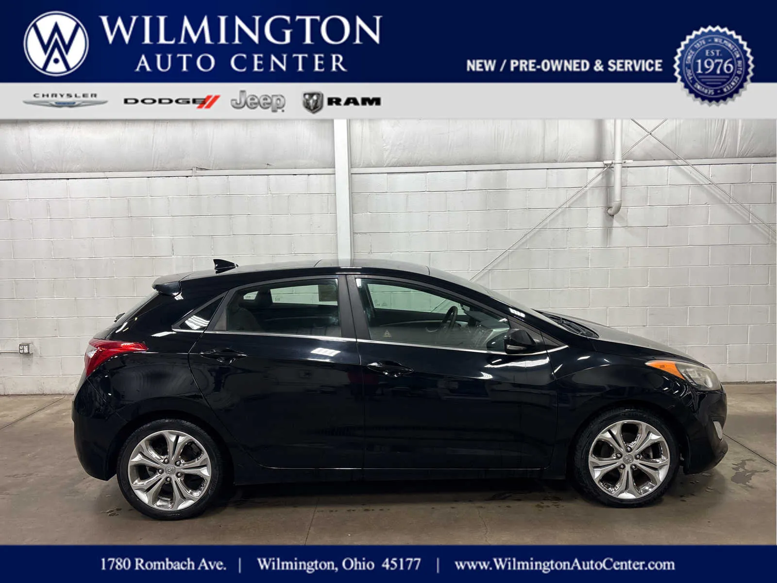Black 2013 Hyundai Elantra GT for sale in Wilmington, OH