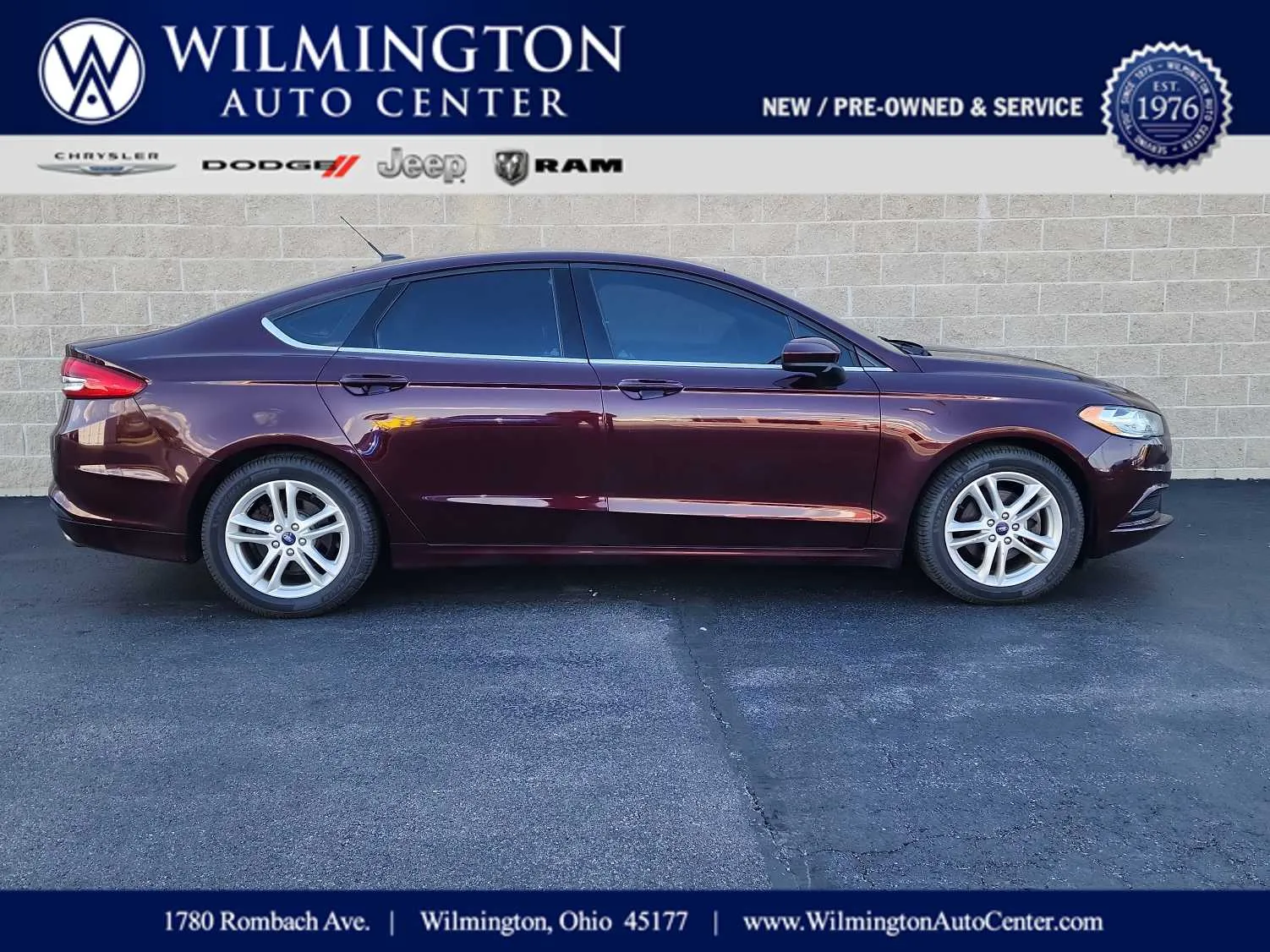 2018 Ford Fusion SE for sale in Wilmington, OH