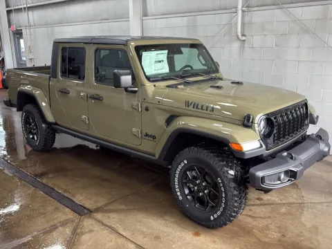 Photos of 2025 Jeep Gladiator Willys for sale in Wilmington, OH at Wilmington Auto Center Chrysler Dodge Jeep RAM