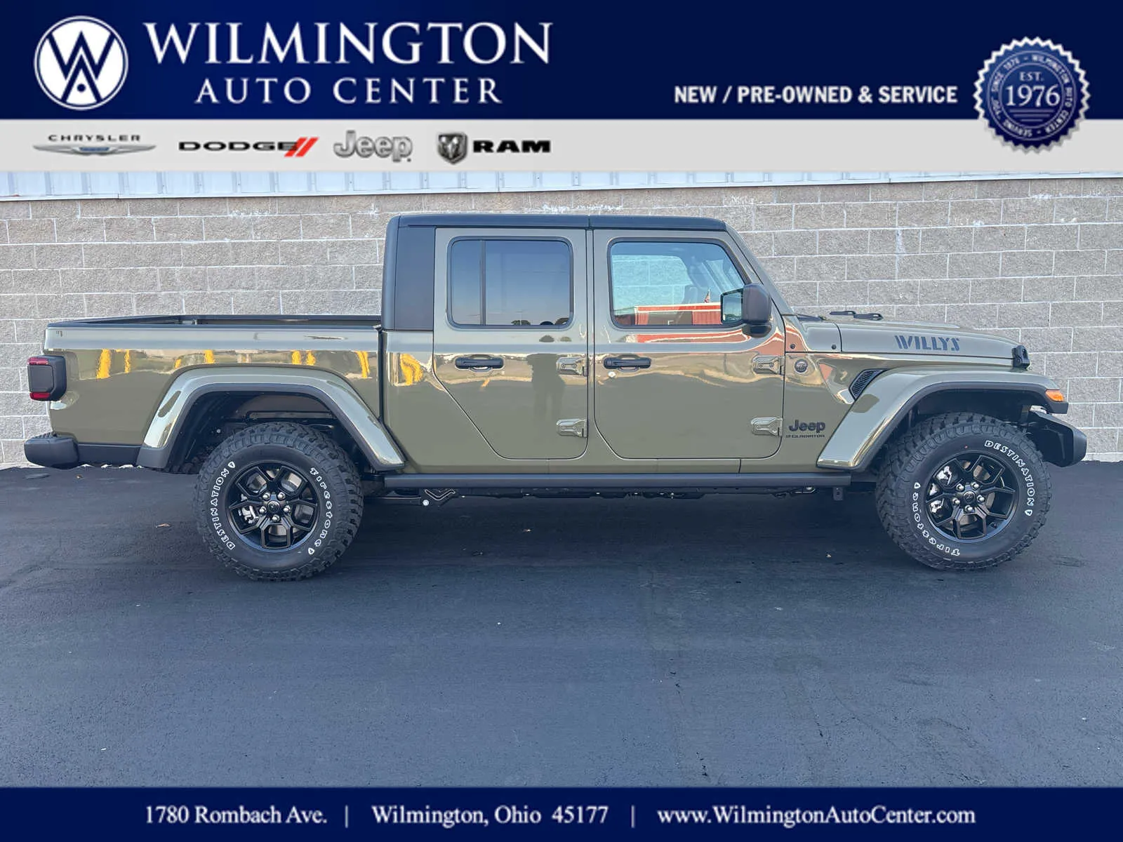 Unknown 2025 Jeep Gladiator Willys for sale in Wilmington, OH