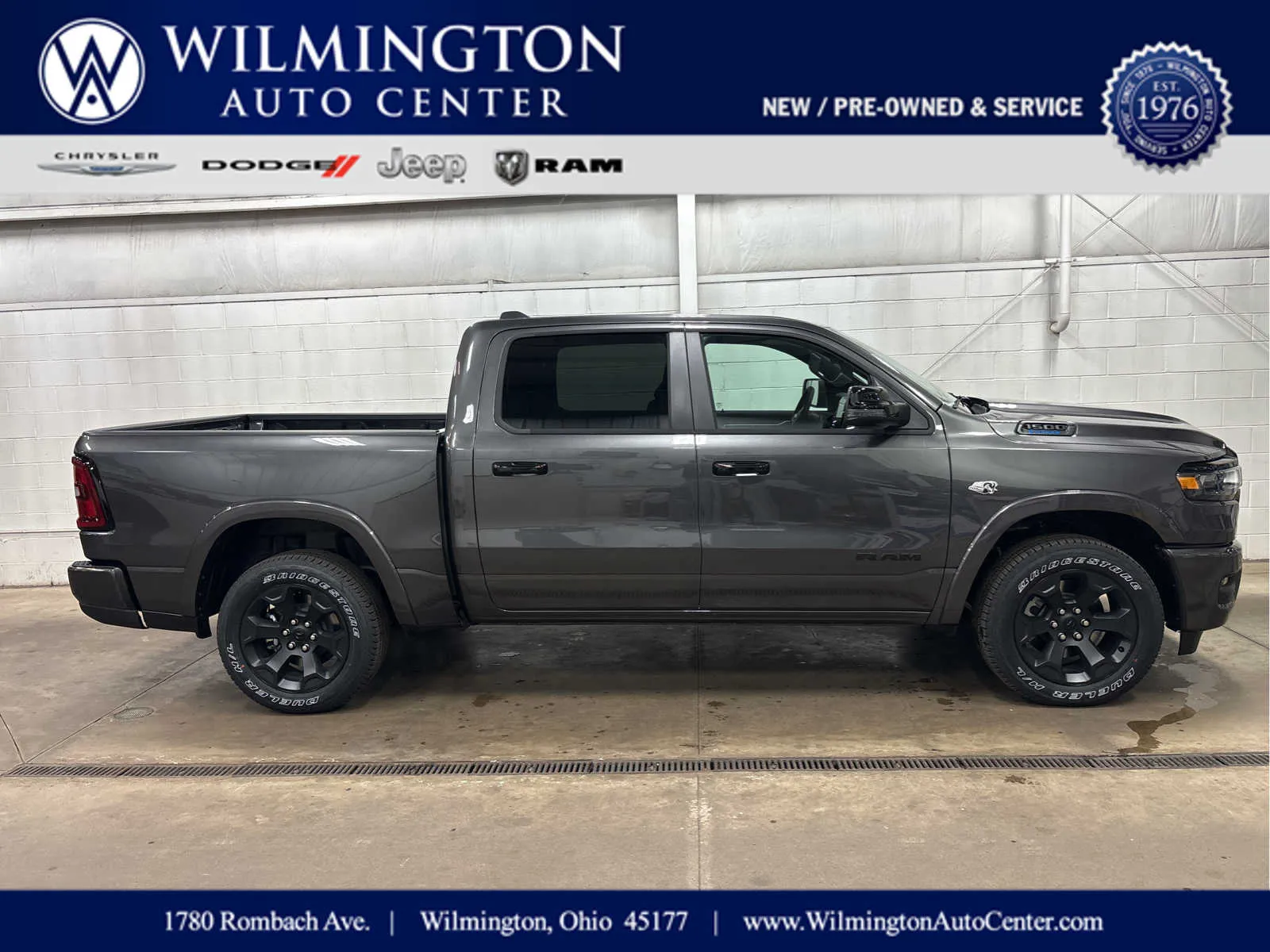 Gray 2026 Ram 1500 Big Horn for sale in Wilmington, OH