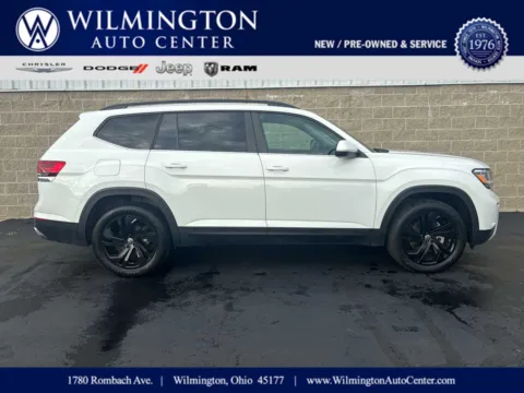 White 2023 Volkswagen Atlas 2.0T SE w/Technology for sale in Wilmington, OH