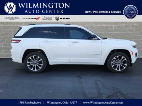 White 2023 Jeep Grand Cherokee Overland for sale in Wilmington, OH