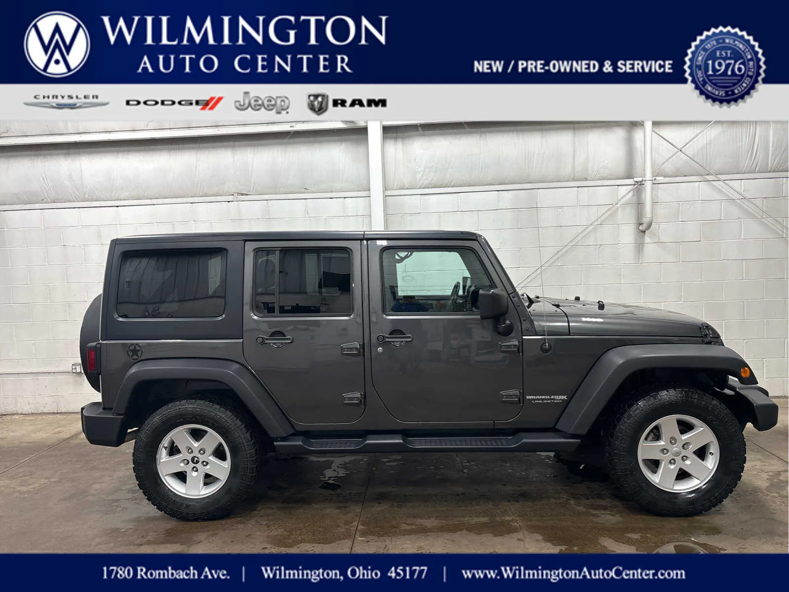 2018 Jeep Wrangler Unlimited Sport S for sale in Wilmington, OH
