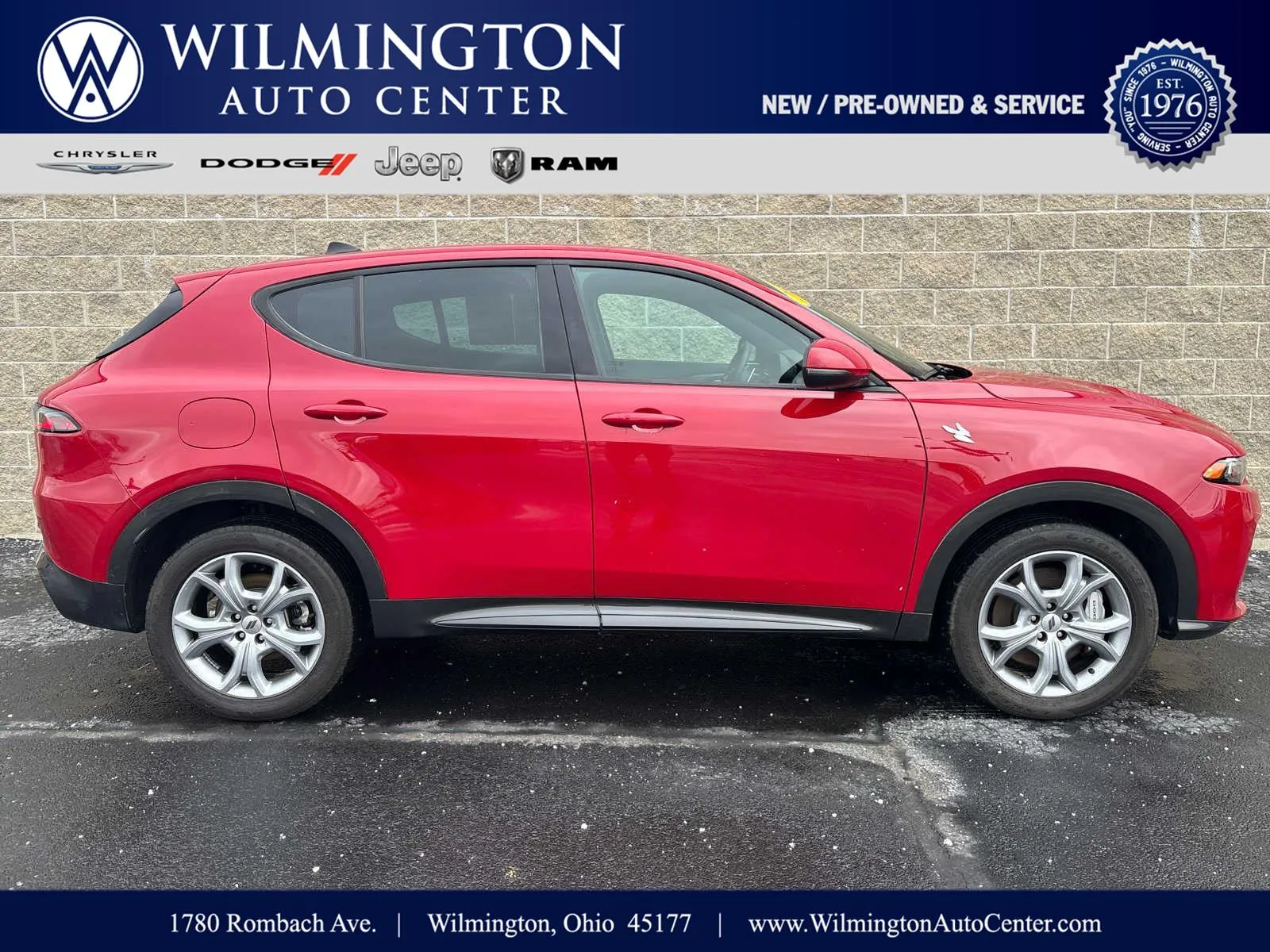 Used 2024 Dodge Hornet R/T with VIN ZACPDFCW7R3A26602 for sale in Wilmington, OH