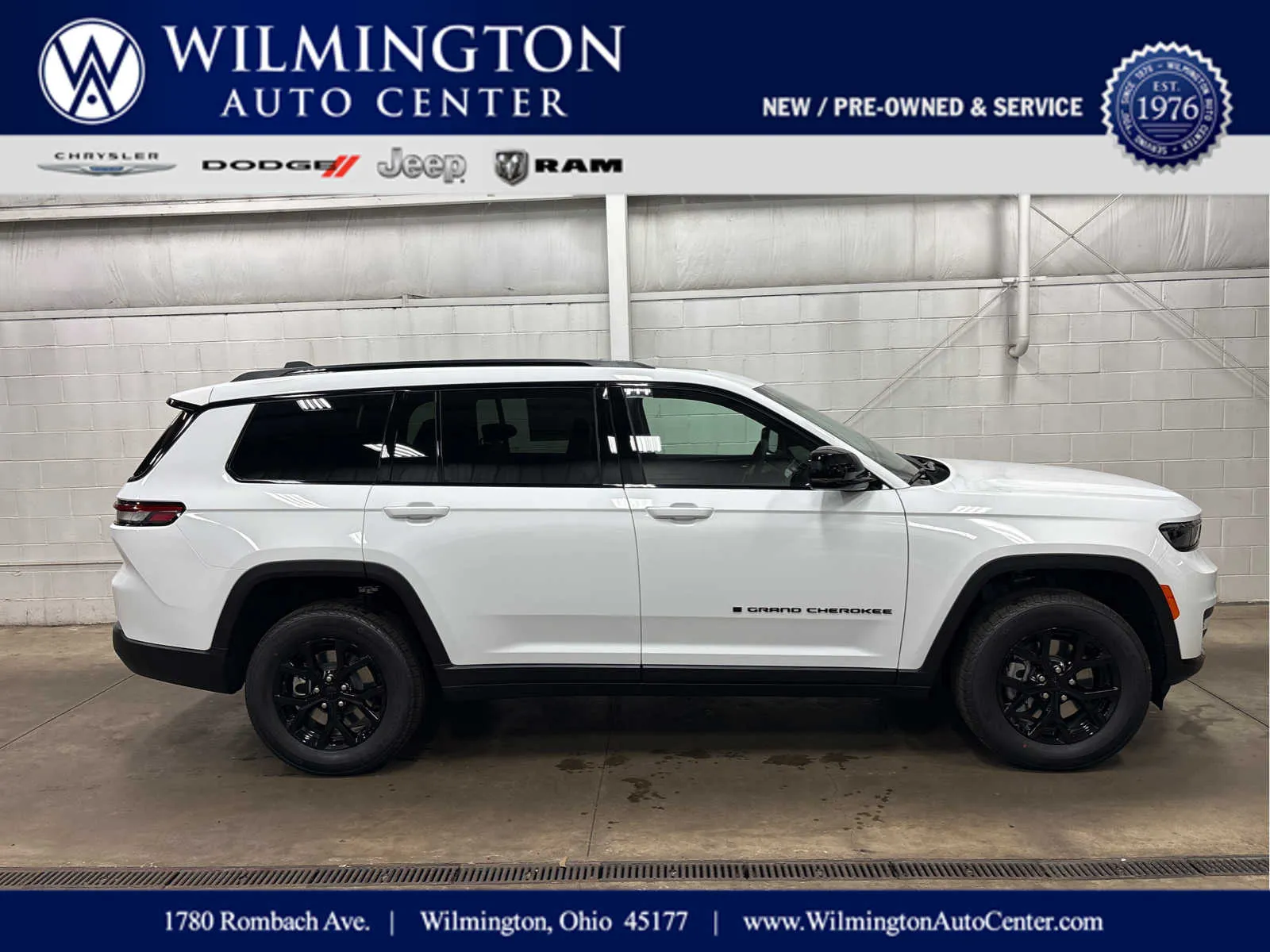 White 2025 Jeep Grand Cherokee L Altitude X for sale in Wilmington, OH