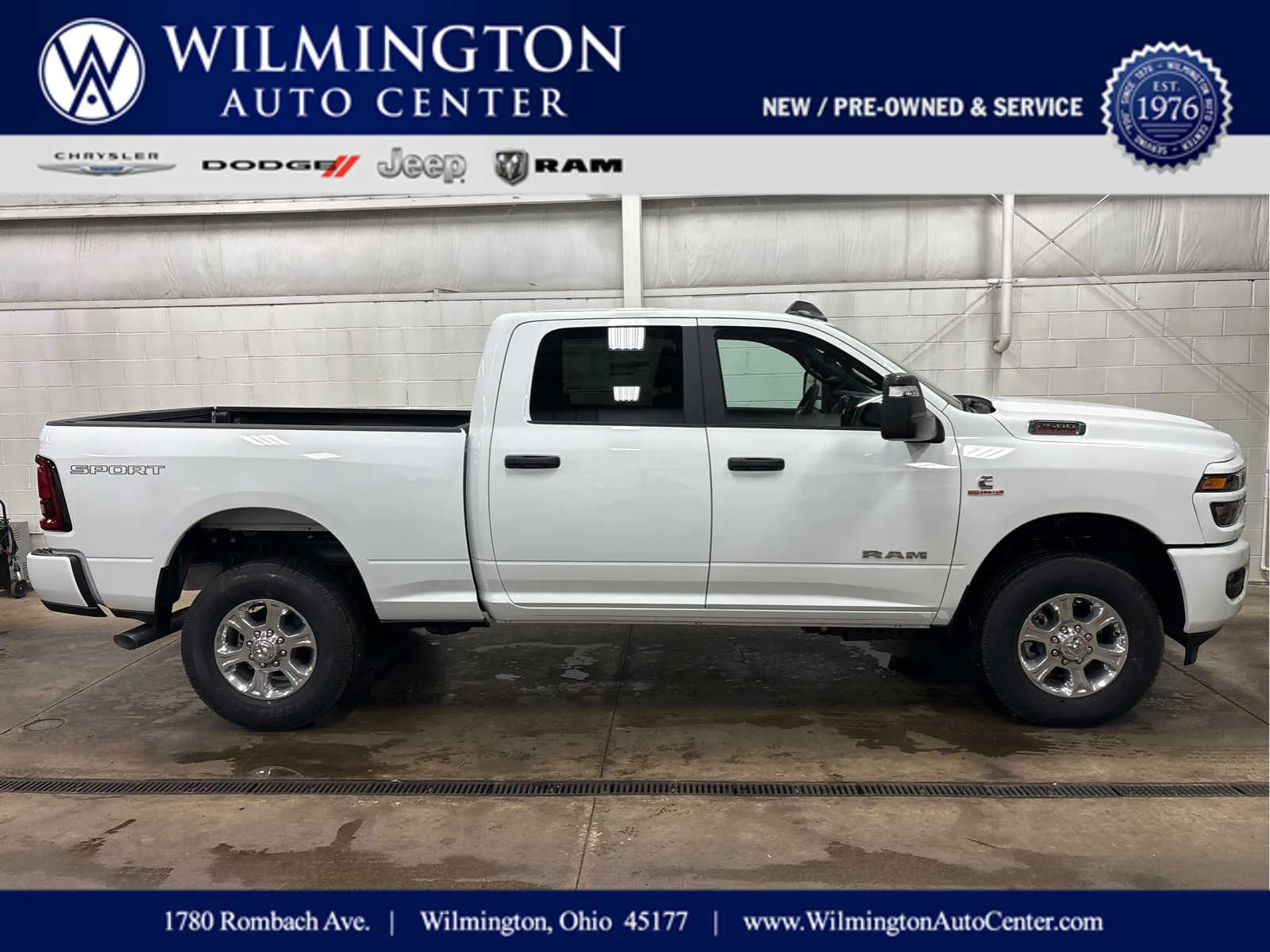 White 2026 Ram 2500 Big Horn for sale in Wilmington, OH